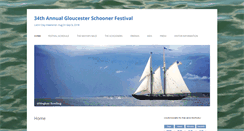 Desktop Screenshot of gloucesterschoonerfestival.net